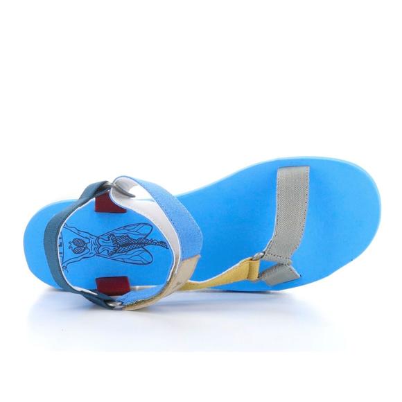 NEW FLY LONDON women's yefa sandals in multi color - Picture 6 of 9